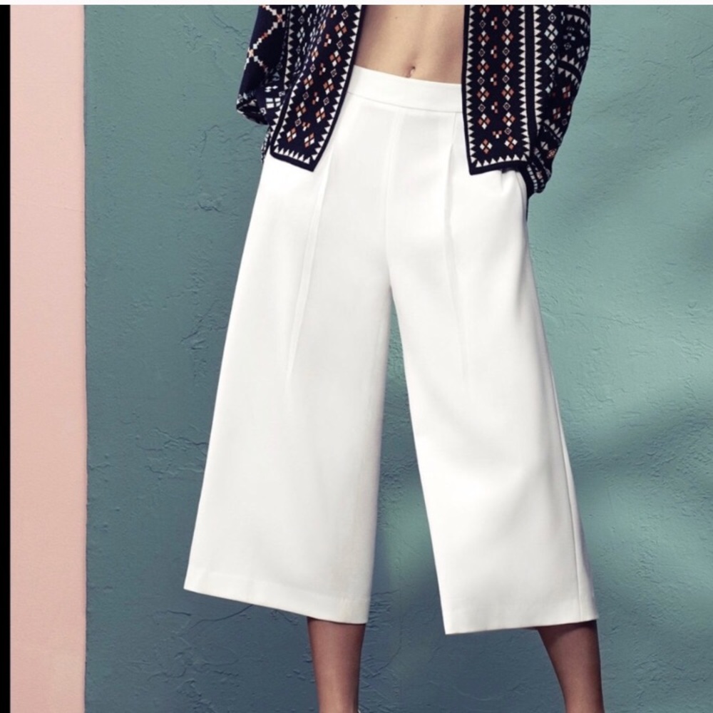 White culotte